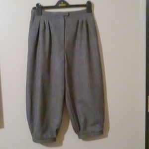 Vintage Cristian Dior Size 12 Wool Gaucho Pants